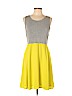 Apt. 9 Yellow Casual Dress Size XL - photo 1