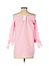 Neiman Marcus Pink Short Sleeve Blouse Size XS - photo 2