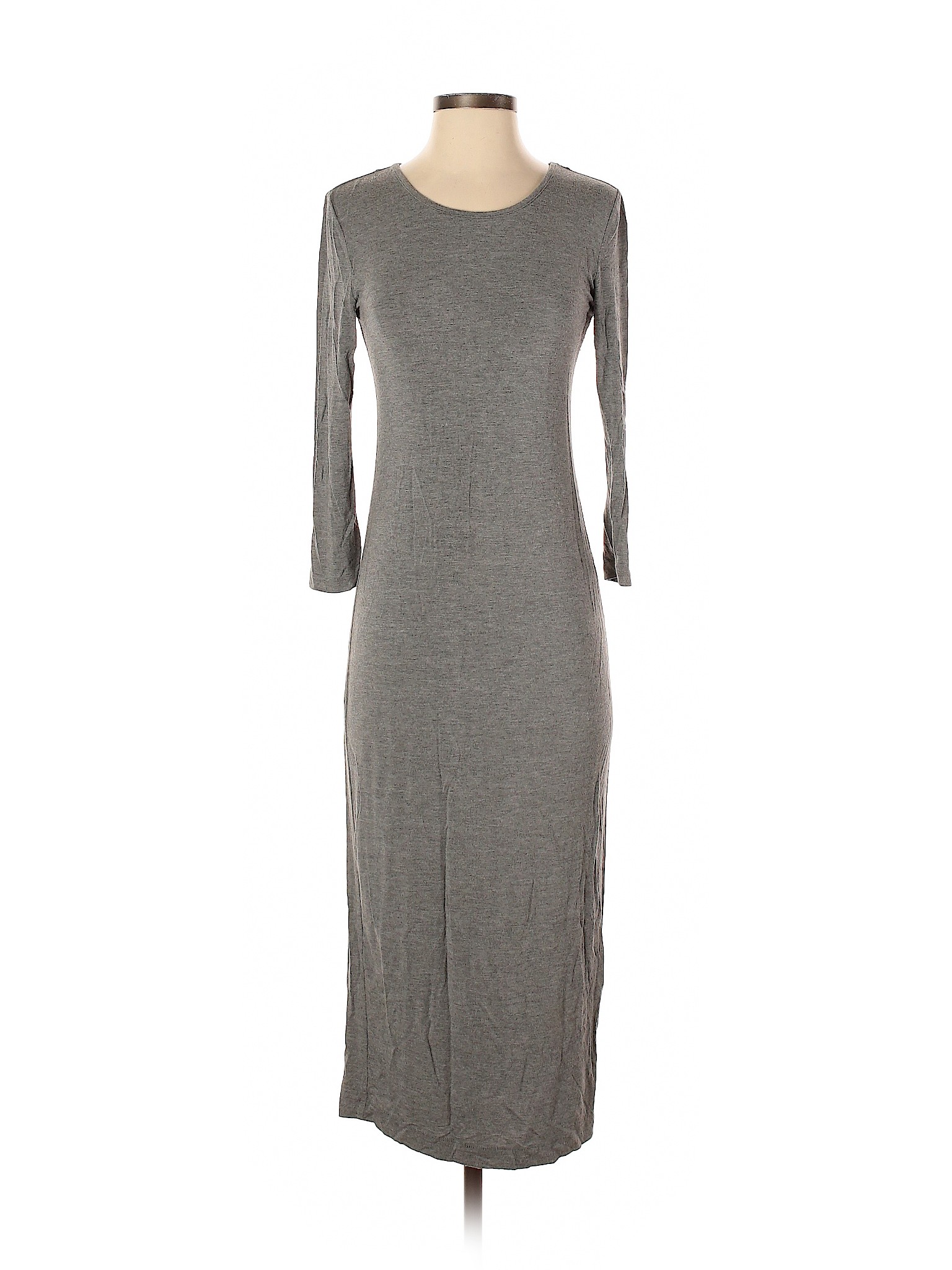 H&M Women Gray Casual Dress XS eBay
