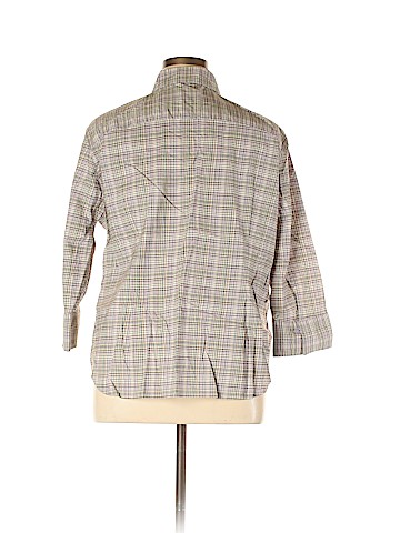 Eddie Bauer 3/4 Sleeve Button-Down Shirt (view 2)