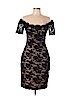 Reem Acra Black Cocktail Dress Size 10 - photo 1