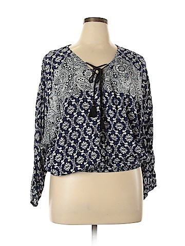 Umgee 3/4 Sleeve Blouse (view 1)