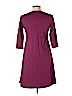 Honns Purple Casual Dress Size L - photo 2