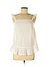 Madewell 100% Cotton White Sleeveless Blouse Size M - photo 1