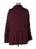 Caslon 100% Cotton Burgundy Cardigan Size XL - photo 2