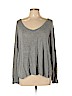 American Eagle Outfitters Gray Long Sleeve Top Size XL - photo 1