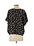 Joie 100% Silk Black Short Sleeve Silk Top Size XS - photo 2