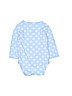 Baby Gap 100% Cotton Blue Long Sleeve Onesie Size 0-3 mo - photo 2