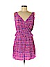 Amanda Uprichard 100% Silk Purple Casual Dress Size M - photo 1