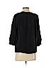 Joie 100% Silk Black Long Sleeve Silk Top Size XS - photo 2