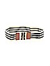 Unbranded Stripes Black Belt Size M - photo 1