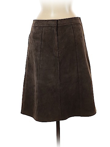 Theory Leather Skirt (view 2)