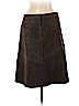 Theory 100% Leather Brown Leather Skirt Size 8 - photo 2