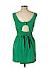 Forever 21 100% Polyester Green Casual Dress Size L - photo 2