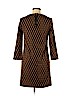 Vivienne Vivienne Tam Brown Casual Dress Size 4 - photo 2