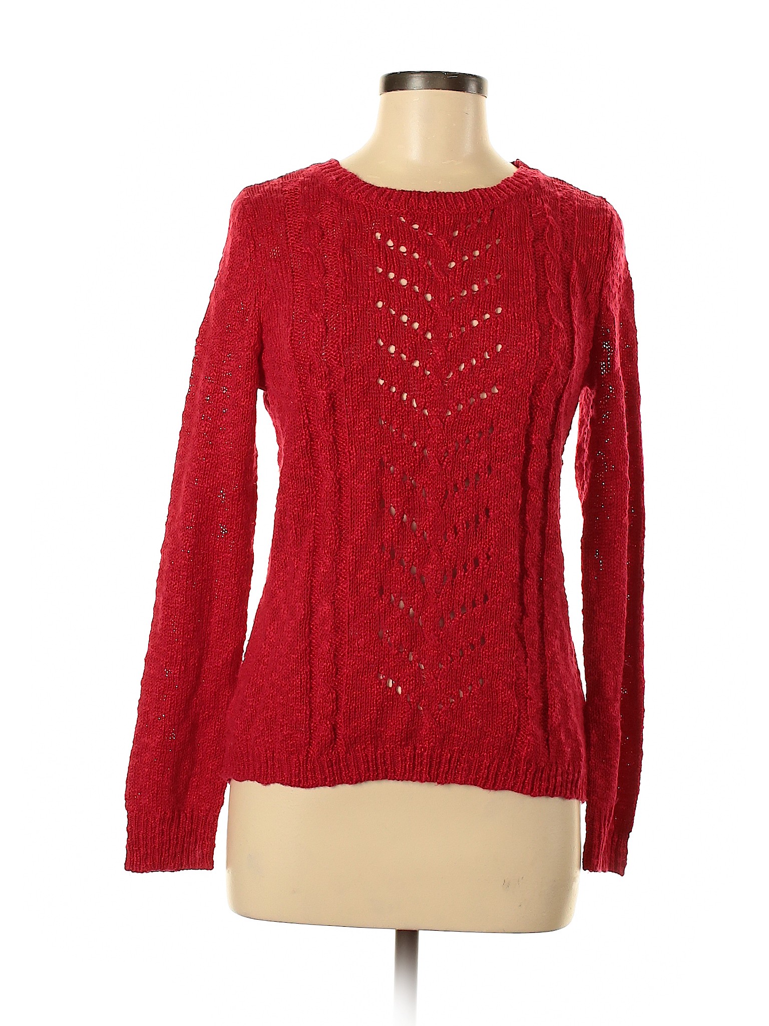 Kim Rogers Women Red Pullover Sweater S | eBay