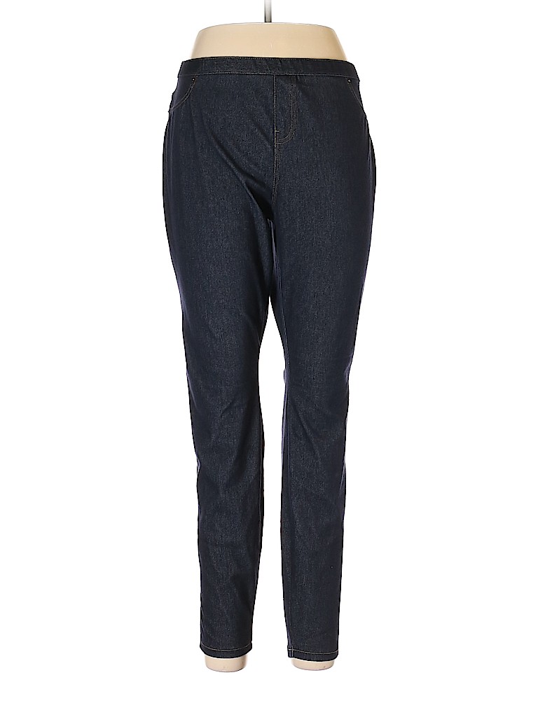 Simply Vera Vera Wang Blue Jeggings Size XL - photo 1