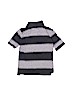 P.S. From Aeropostale Stripes Graphic Gray Short Sleeve Polo Size 4 - photo 2
