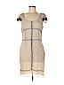 Proenza Schouler 100% Silk Ivory Casual Dress Size 8 - photo 1