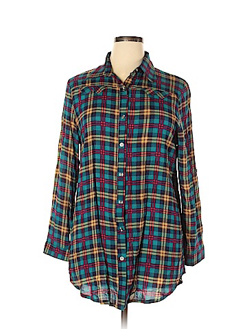 Papillon Long Sleeve Button-Down Shirt (view 1)