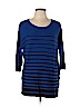 Dana Buchman Blue Pullover Sweater Size L - photo 1