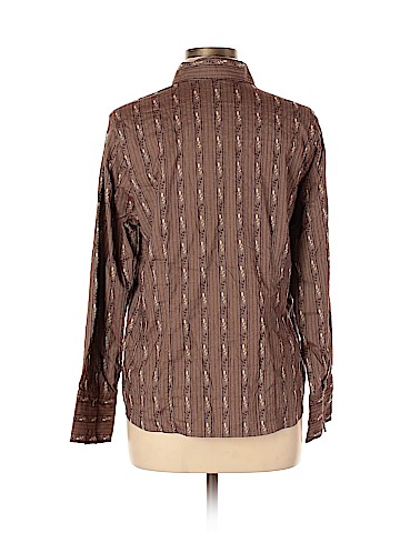 Lane Bryant Long Sleeve Button-Down Shirt (view 2)