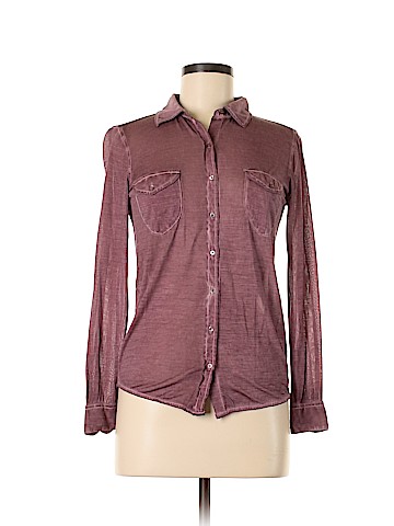 Majestic Filatures Long Sleeve Silk Top (view 1)