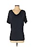 St. John Blue Short Sleeve Top Size S - photo 1