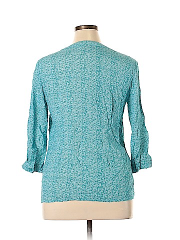 Anne Carson 3/4 Sleeve Blouse (view 2)