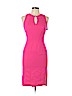 Versace 100% Silk Pink Cocktail Dress Size EU 38 / US 8 - photo 1