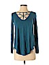 American Eagle Outfitters Teal Long Sleeve Top Size XS - photo 1