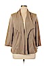 Covington 100% Polyester Tan Cardigan Size 1X - photo 1