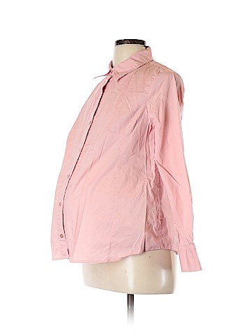 Liz Lange Maternity Long Sleeve Button-Down Shirt (view 1)