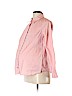 Liz Lange Maternity Pink Long Sleeve Button-Down Shirt Size M - photo 1