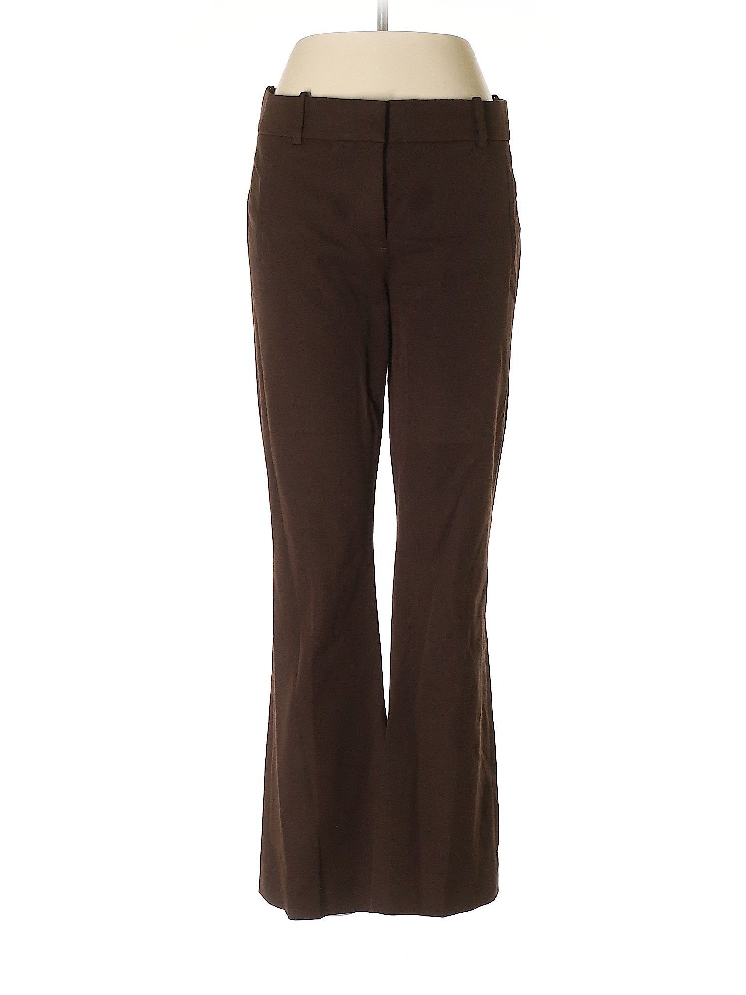 J.Crew Women Brown Dress Pants 2 Tall | eBay