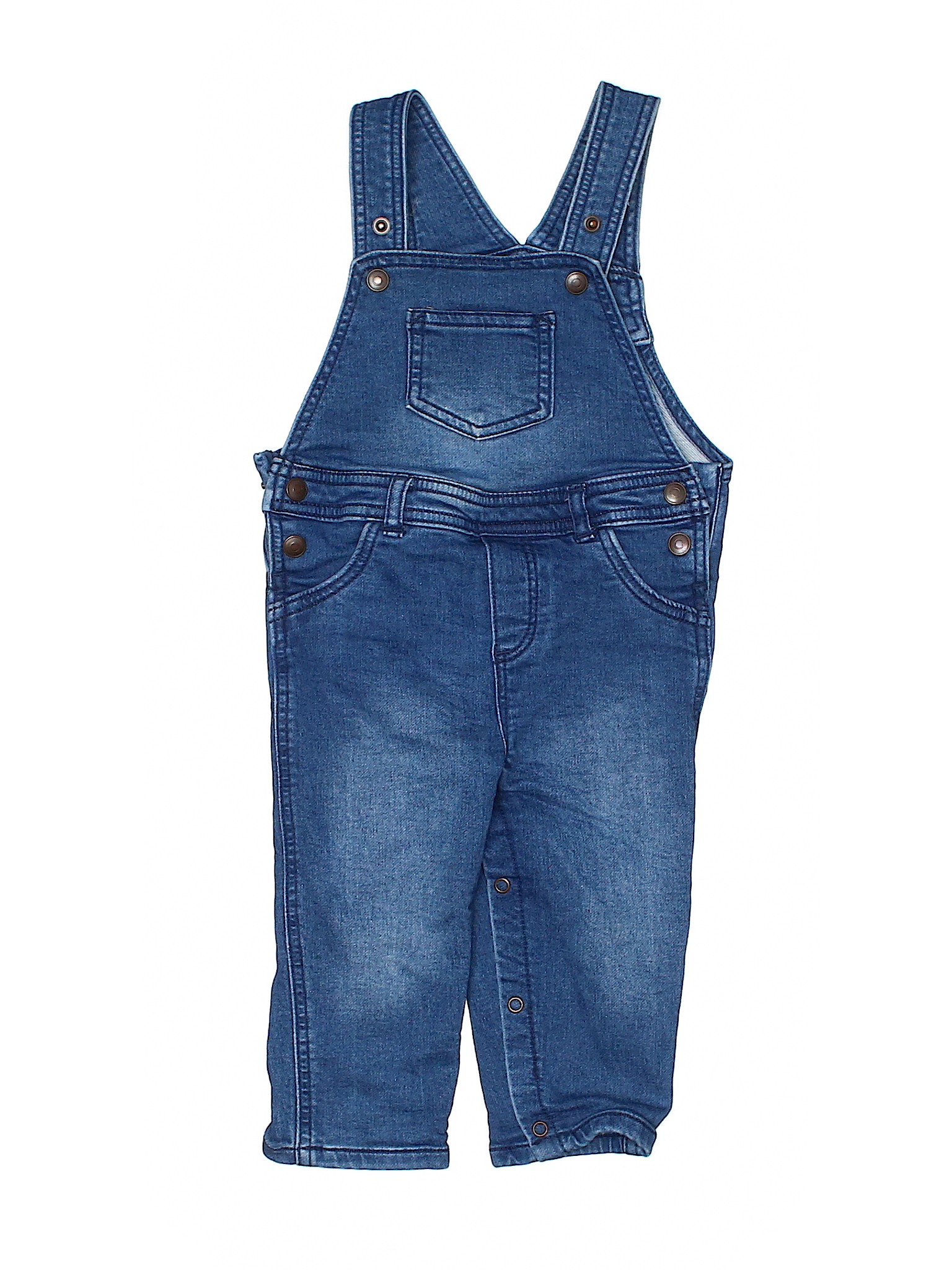 First Impressions Blue Overalls Size 18 mo - 88% off | thredUP
