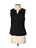 J. McLaughlin Black Sleeveless Blouse Size S - photo 1
