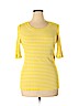 Pure & Good Yellow 3/4 Sleeve T-Shirt Size XL - photo 1