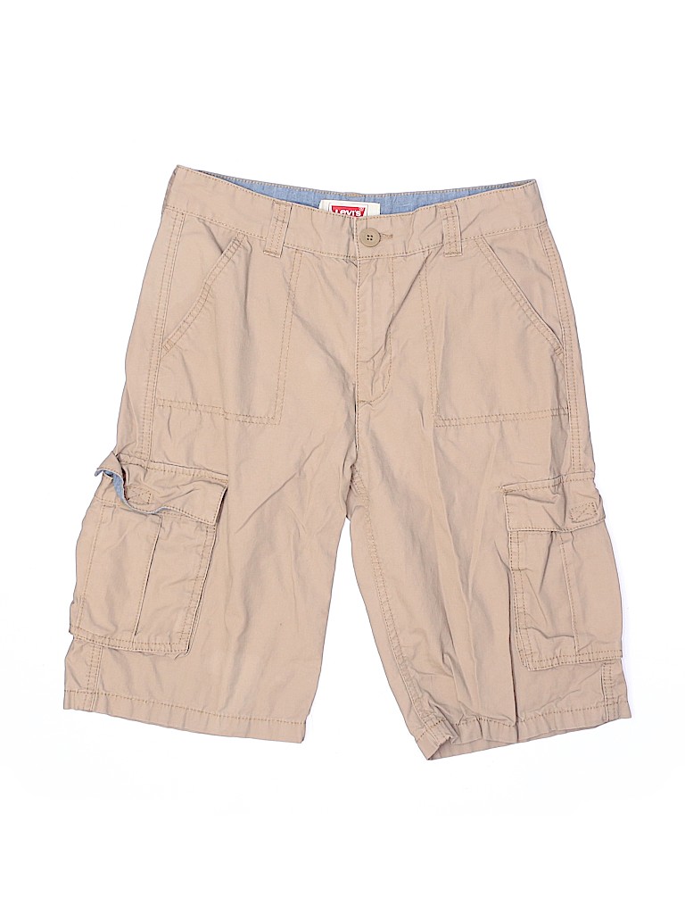 Levi's 100% Cotton Tan Cargo Shorts Size 16 - photo 1