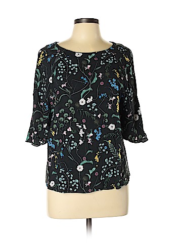Anna Glover x H&M Short Sleeve Blouse (view 1)