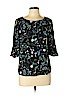 Anna Glover x H&M Black Short Sleeve Blouse Size 10 - photo 1