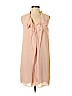 BCBGMAXAZRIA 100% Polyester Pink Casual Dress Size S - photo 1