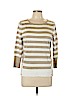 Joseph A. Tan 3/4 Sleeve Top Size L (petite) - photo 1