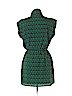 Aqua 100% Polyester Green Casual Dress Size L - photo 2