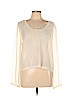 Elie Tahari White Long Sleeve Blouse Size L - photo 1