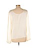 Elie Tahari White Long Sleeve Blouse Size L - photo 2