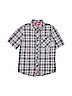 Vans 100% Cotton Gray Long Sleeve Button-Down Shirt Size S (kids) - photo 1
