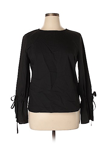 Worthington Long Sleeve Blouse (view 1)