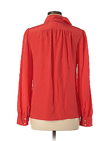 J.Crew Long Sleeve Silk Top (view 2)