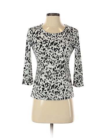 Karen Scott 3/4 Sleeve Top (view 1)